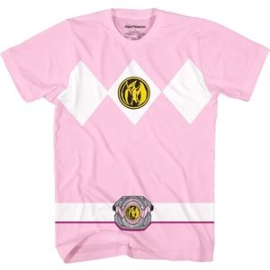 Pink Power Rangers Shirt